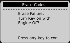 erase diagnostic trouble codes 4