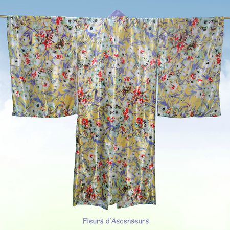 Grand Kimono BOUQUET dos