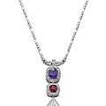 <b>Sapphire</b>, ruby and diamond pendent necklace - Sotheby's