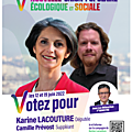 Karine Lacouture, candidate NUPES aux élections Législatives juin 2022