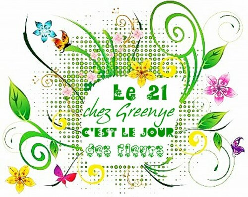 jour des fleurs widget