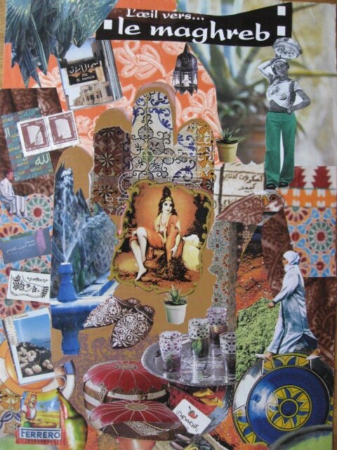 Oeil vers le Maghreb(25,50 X 35,50)