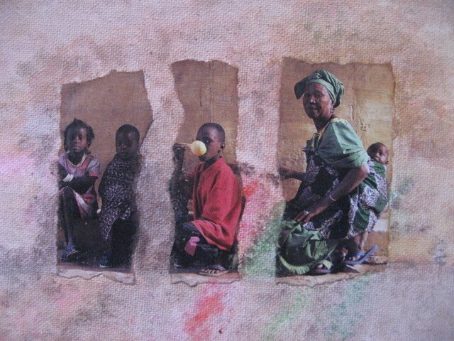 Famille Africaine (13X18)