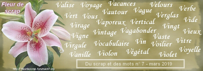 des mots pour les fleurs