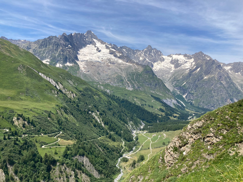 Le Val Ferret et les glaciers