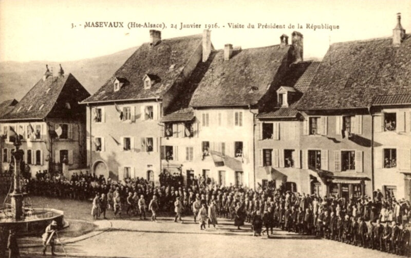 CPA Masevaux Poincaré 24 janvier 1916a