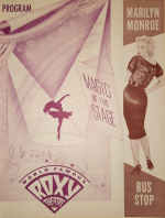 1956 Roxy theatre programme Usa