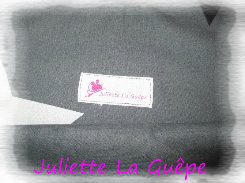 chasuble lou and me gris étoiles rose 6a 4