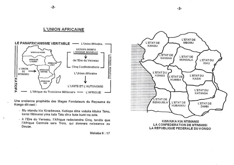 LE POUVOIR POLITIQUE REVIENT AUX BAKONGO A PRENDRE OU A LAISSER b