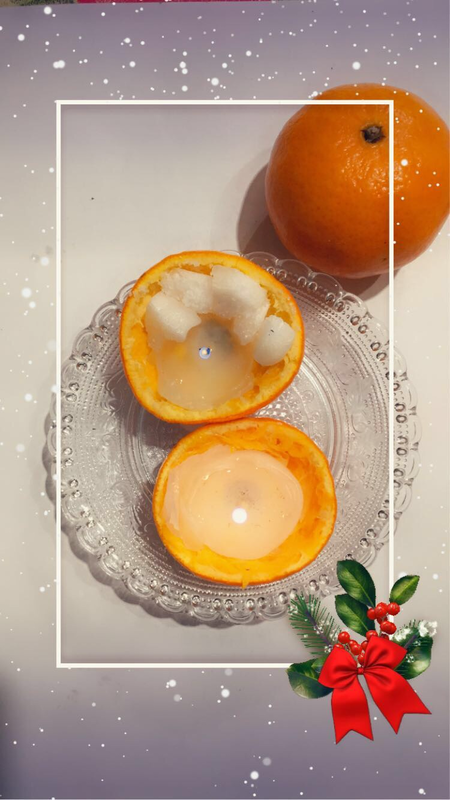 Bougie DIY pour les nuls mandarine