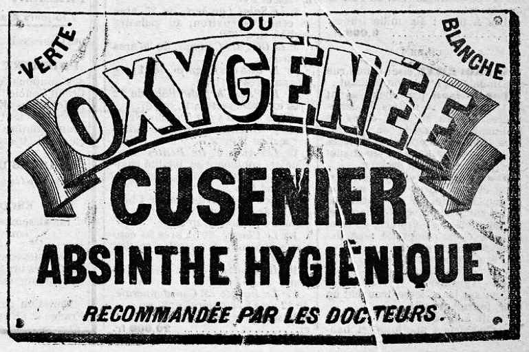 Absinthe verte ou blanche