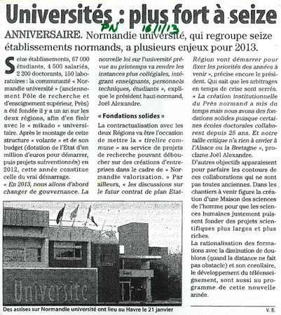 Communauté U normande