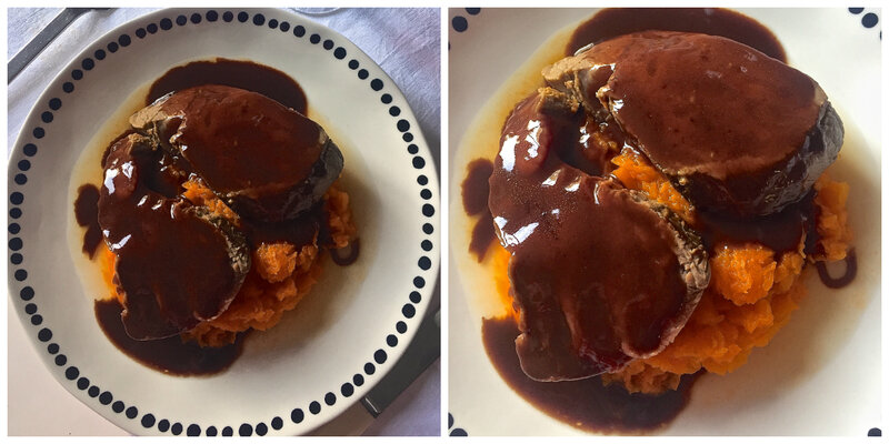rôti de boeuf sauce au vin rouge de Mercotte