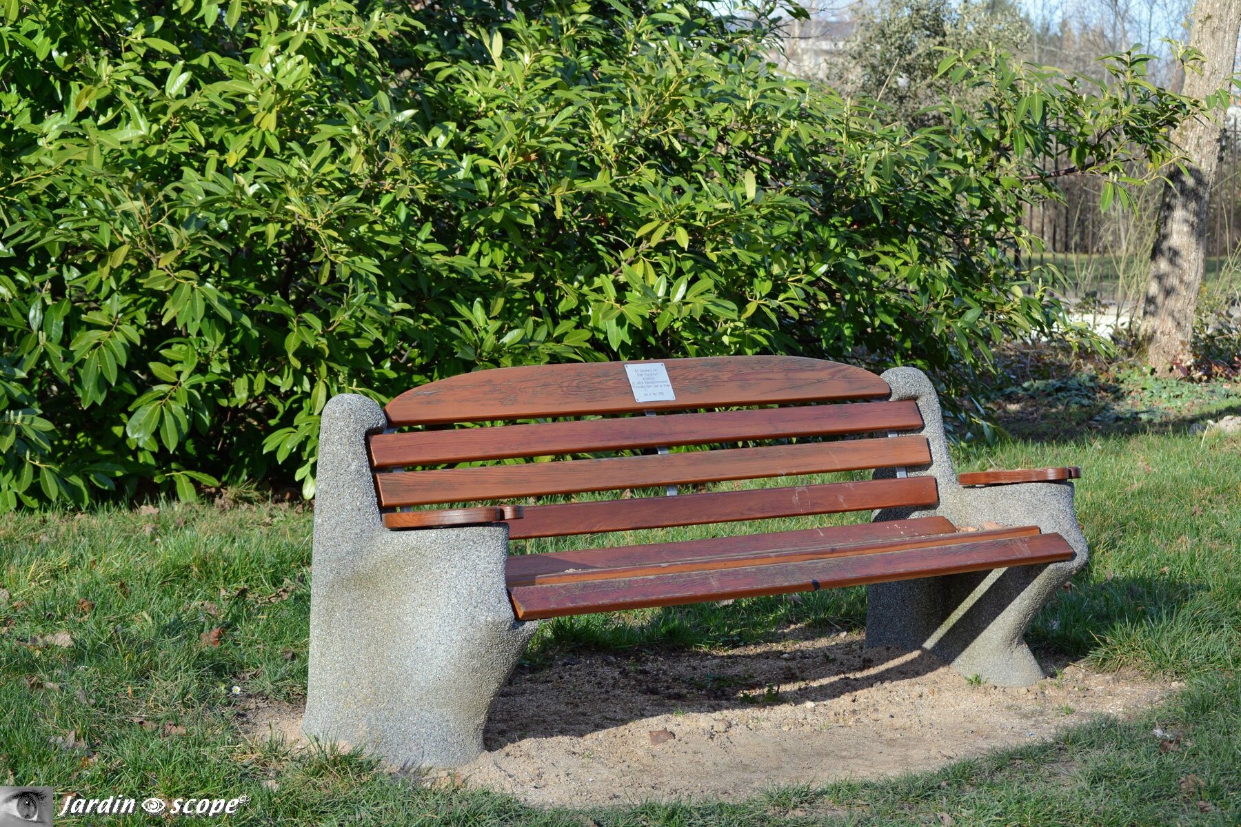 Banc offert par Pfullendorf à St-Jean-de-Braye (45)