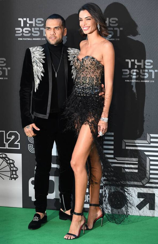 fifa awards daniel alvers and his wife