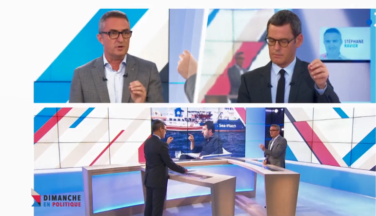 SALVINI RAVIER SEA WATCH MEDIA DIXIT WORLD