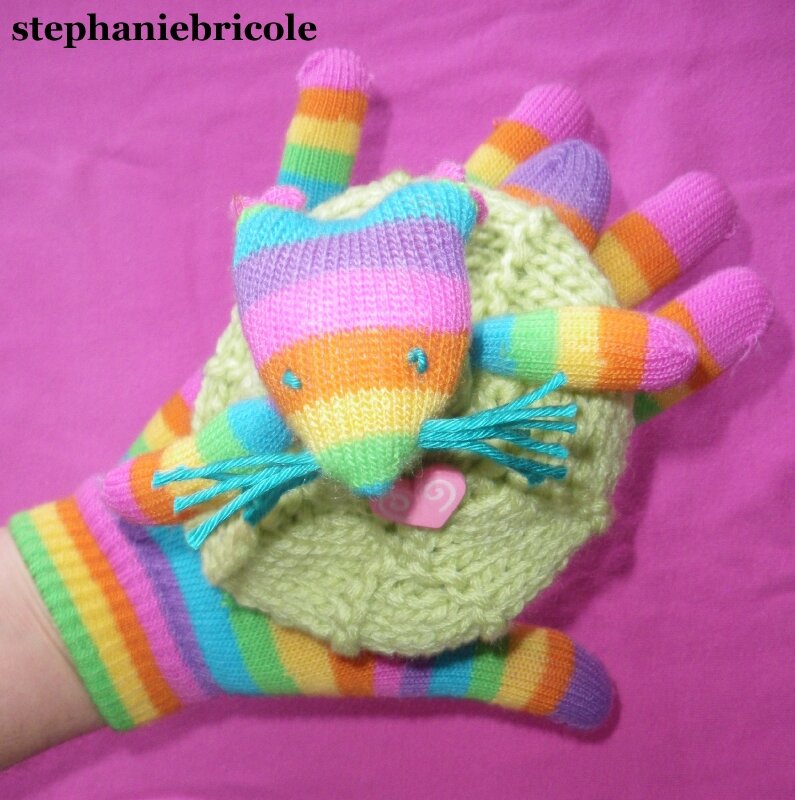doudou gant souris