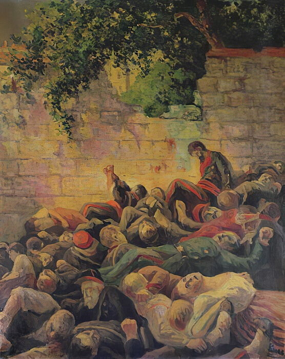 Luce (Maximilien, excécution de communards au mu des fédérés
