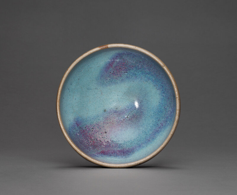 A purple-splashed Jun bowl, Northern Song dynasty (960-1127)