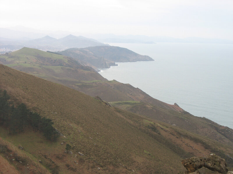 Mont Jaizkibel, côtes