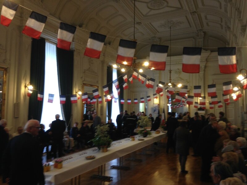 cérémonie 8 mai 1945 2015 Avranches salon hotel de ville