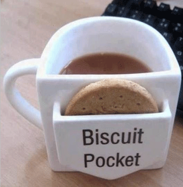 Biscuit-pocket