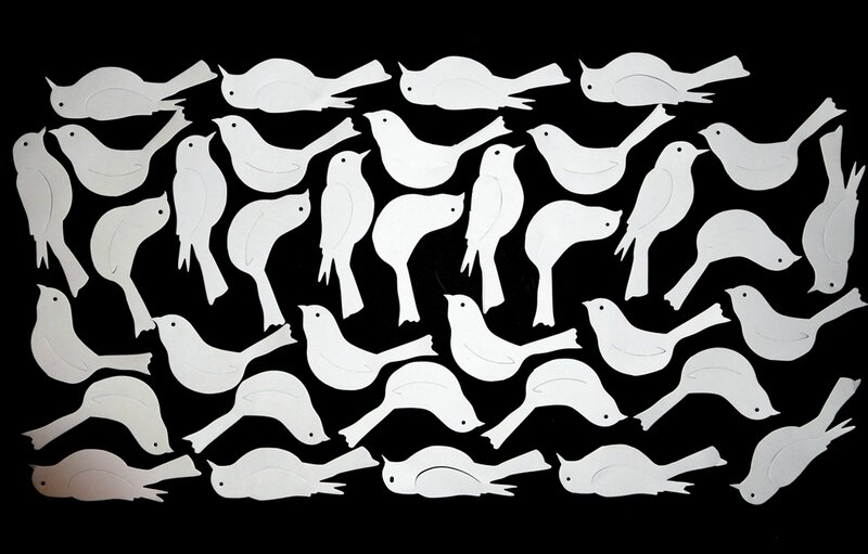197_Noir et blanc_Nuées d'oiseaux (21)