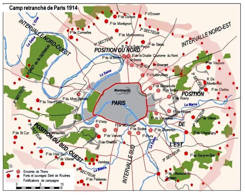 Le camp retranché de Paris