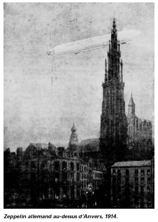 Zeppening Anvers 1914