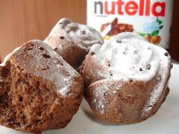muffins au nutella