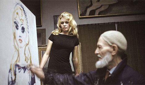 Brigitte Bardot, modèle