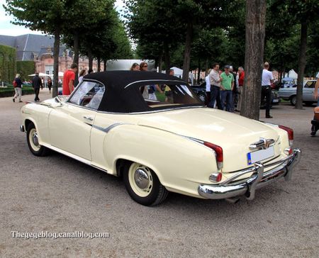 Borgward isabella cabriolet de 1959 (9ème Classic Gala de Schwetzingen 2011) 02