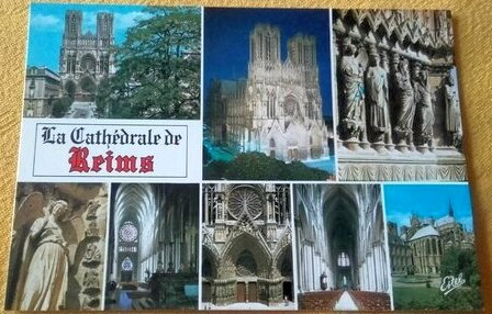 Reims - cathédrale Notre Dame 7646 Vierge