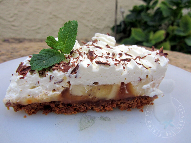 Tarte façon banoffee