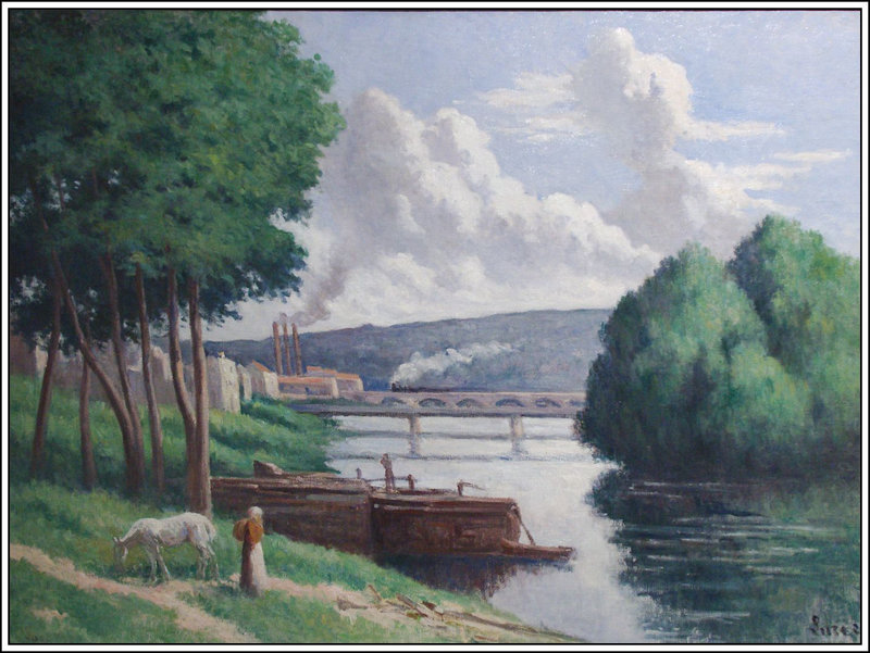 Maximillien Luce - le Seine à Issy-les-Moulineaux - 1820