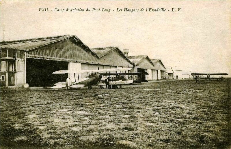 CPA Pau Camp d'aviation