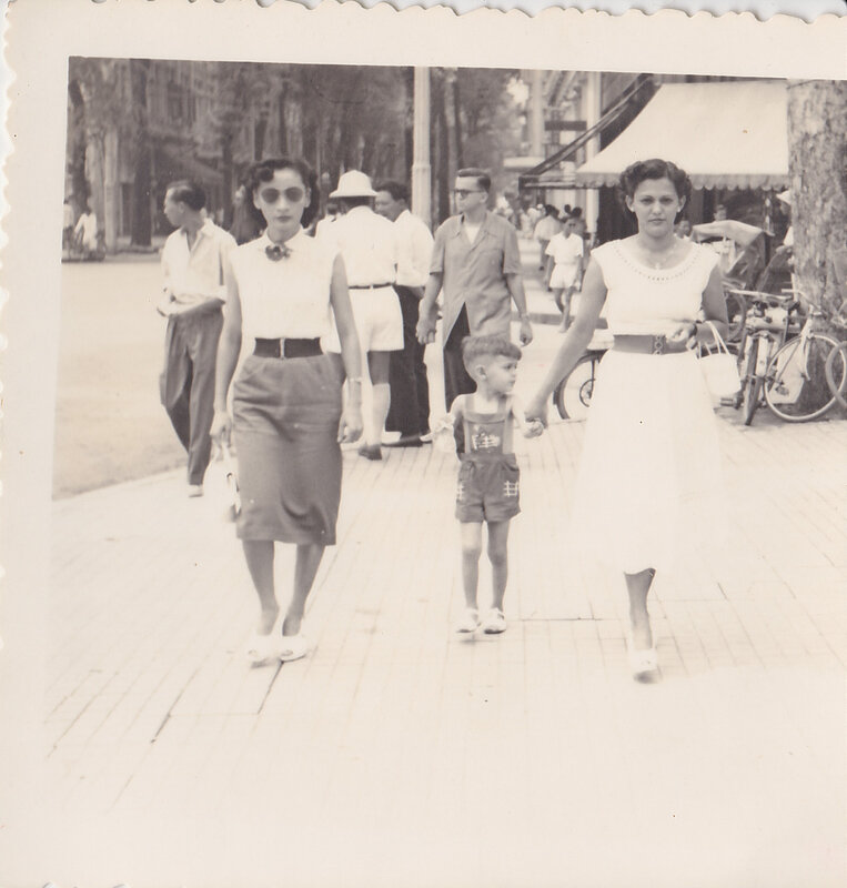 Thèrèse Sylva, Alain Raimbault et Lucienne