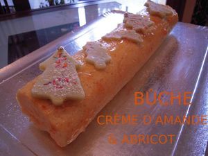 buche crème amande