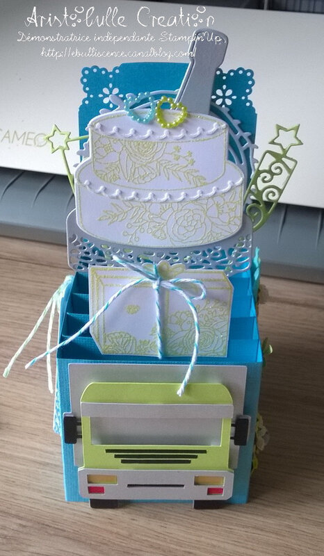 Carte mariage camion - 15 juin 18