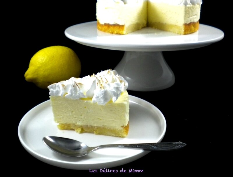 Gâteau nuage au citron meringué 4