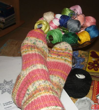 CHAUSSETTES DE MAMIE TE