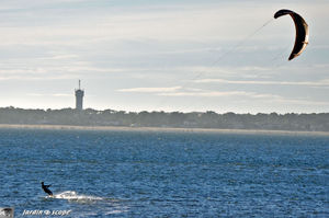 Kytesurf en Arcachon -Plage Pereire