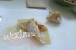 raviolis chinois aux crevettes et ciboule frits et cuits à l'eau 010