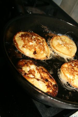 pancakes au cottage cheese (Nigella)