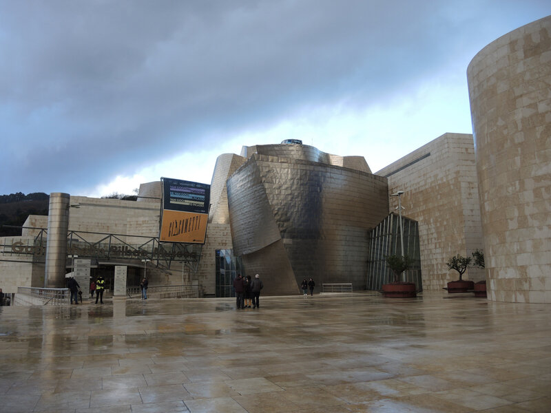 Bilbao, musée Guggenheim, entrée (Espagne)