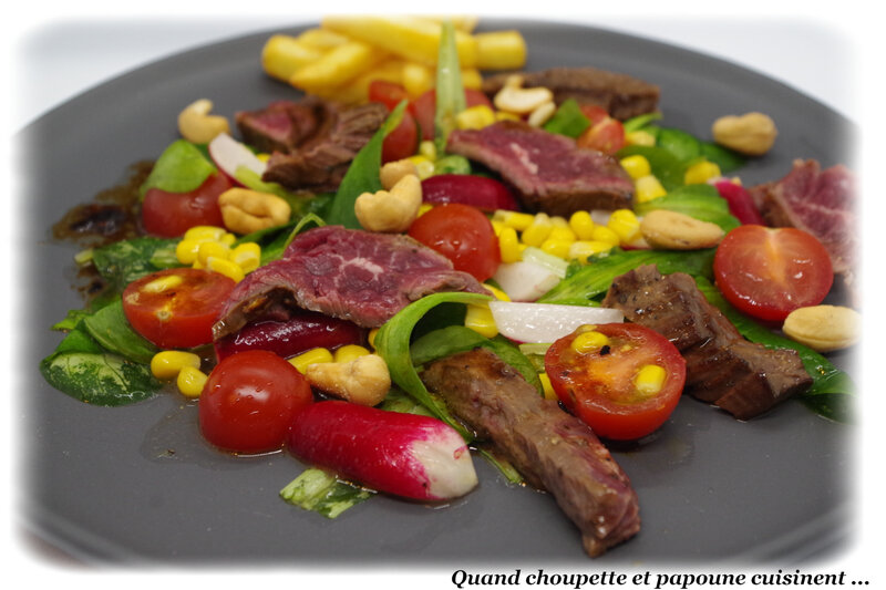 salade de boeuf mariné-6783