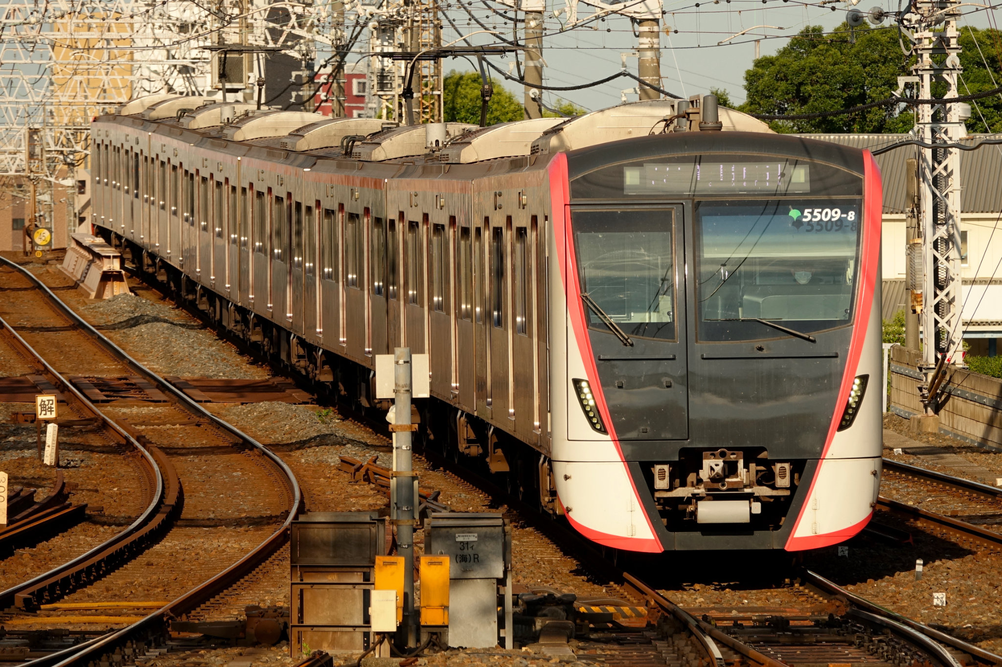 Toei 5500形, 京成高砂駅