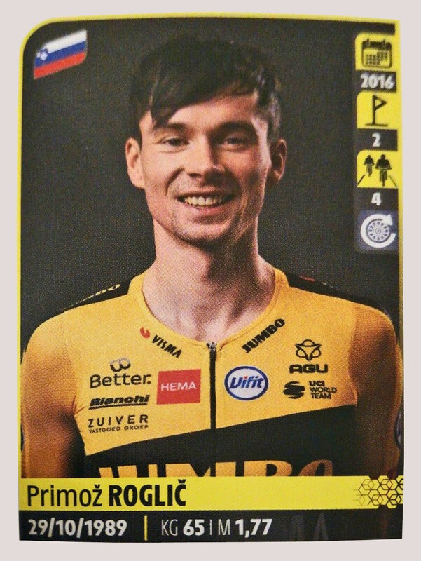 Image Panini Primoz Roglic