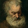 Sir Anthony van Dyck (Antwerp 1599-1641 London), <b>Head</b> <b>study</b> <b>of</b> <b>a</b> <b>bearded</b> <b>man</b>