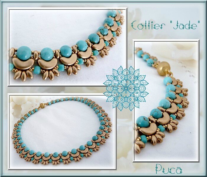 Planche collier Jade